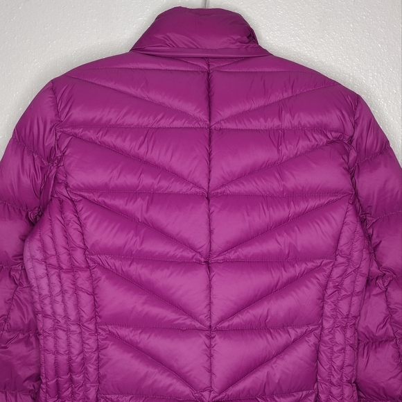Michael Michael Kors Women's Ultra Light Weight Down Fill Full Zip Puffer Jacket - Picture 5 of 15